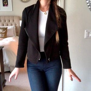BB Dakota Knit Moto Jacket